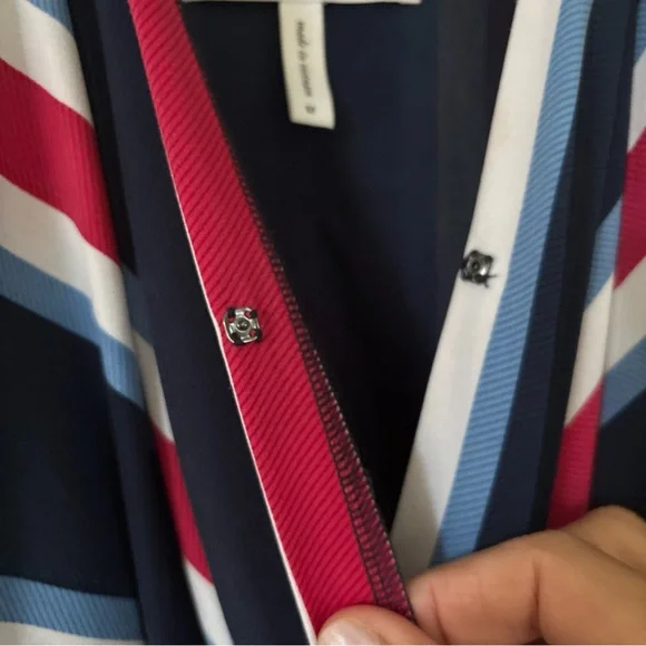 BCBGeneration Multicolor V-Neck Dress - Picture 5 of 8